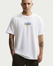 Nike x One Piece Men's White XL Regular Short Sleeve T-Shirt IX8507-100 picture