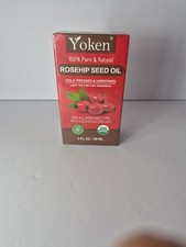 Yoken Organic Rosehip Seed Oil for Face, 100% Pure and Natural Cold Pressed Unre picture