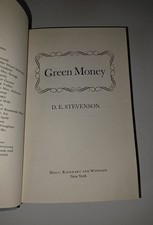 Green Money D.E. Stevenson 1975 Hardcover Holt Rinehart Winston Fiction Vintage picture