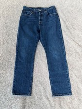 Levi's 501 Blue Denim Jeans picture