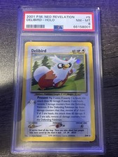 2001 P.M. Neo Revelation PSA 8 Delibird picture