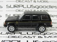 2022 Greenlight 1:64 Scale LOOSE Collectible Black 1993 JEEP CHEROKEE 4X4 picture