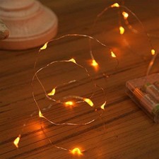 Orange), Holidays (10FT/3Meters, Christmas, Waterproof LED Fairy String Lights - picture