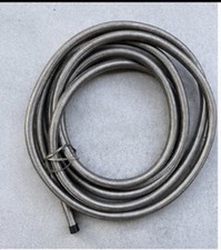 Eaton Aeroquip FBA1200 Stainless Steel Braided Hose – 60 ft – Used picture