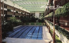 Paducah KY Kentucky JR's Executive Inn Riverfront Hotel demolished Postcard 25A picture