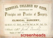 1860s Civil War Surgeon 