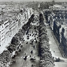 Avenue Des Champs Elysees Paris Stereoview Keystone View Co 1909 France picture