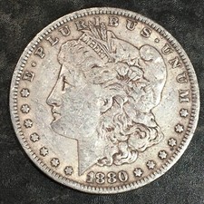 1880  Morgan Silver Dollar - High Quality Scans #P342 picture