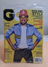 🤩 Factory SEALED GQ MAGAZINE FEBRUARY 2017 CHANCE THE RAPPER AND THE WEEKND  picture
