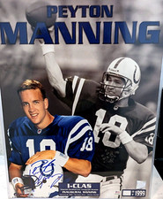 Peyton Manning Signed 16x20 Photo PSA COA picture