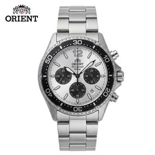 Orient Mako Solar Chronograph Men Watch Waterproof Diver Surprise Birthday Gift picture