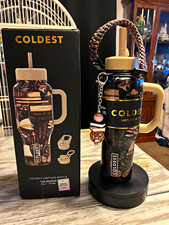 Coldest BNIB *Unicorn* 36 oz “The Reader” w/Custom Book Charm picture