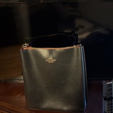 Coach Leather Bag Velvet Interior Genuine Guarantee picture