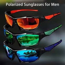 New 2026 Polarized Vertex Men AntiGlare Fishing Cycling Driving Sport Sunglasses picture