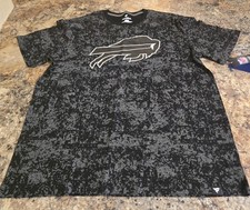 Fanatics Buffalo Bills size XL Graphic T-shirt Black/Grey. picture