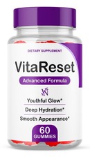 Vita Reset Gummies, Vitareset Gummy For Skin Health Dietary Supplement 60CT picture