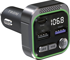 TRON 48W Bluetooth 5.3 FM Transmitter Car Adapter (PD30W & QC18W)with Mic ,MP3 picture