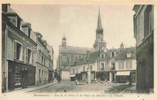 Bonneval Chateaudun 28 Eure-et-Loir Rue de la Grève Place du Marché à la Volaill picture