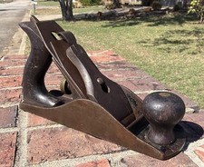 Vintage Stanley Bailey No. 4 Smoothing Bench Plane Woodworking Tool Unrestored picture