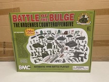 BMC CTS WW2 Battle of the Bulge Plastic Army Men 130 Soldier Figure Box Playset picture