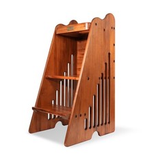 CONSDAN Toddler Tower, USA Grown Solid Hardwood, Kitchen Step Stool for Toddlers picture