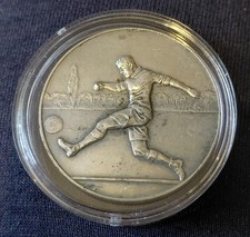 Vintage British Army Football Award Medallion 1952 Beautiful Item picture