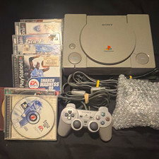 Sony PlayStation 1 PS1 Bundle w/ DualShock Controller & Games picture