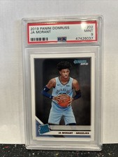 2019-20 Panini Donruss JA MORANT Rookie RC Base Memphis Grizzlies #202 PSA 9 picture