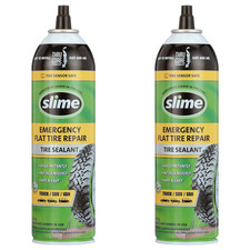 2 Pack Slime Thru-Core Emergency Flat Tire Sealant 18 oz 60187 picture