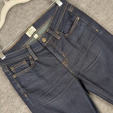 J Crew Toothpick Skinny Jeans Womens 25 Dark Wash Indigo Mid Rise Denim 5-Pocket picture