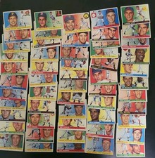 1955 Topps Starter Lot- 55 Different Cards - W/Art Fowler and Spook Jacobs picture