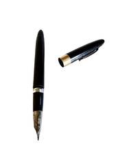 Fountain pen vintage Sheaffer snorkel statesman PdAg NIB white dot mcm neocurio picture