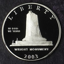 2003-P Proof First Flight Centennial Modern Commemorative Half Dollar 50C picture