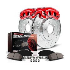 Power Stop KC258A Z23 Evolution Front Brake Caliper Kit- Brake Rotors, Brake ... picture