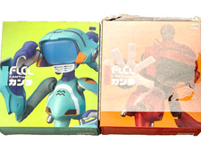Gainax Sentinel FLCL Furi Kuri Canti Kanchi Blue Green & Red Figure Rare New picture