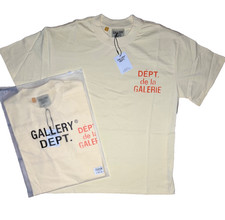 Gallery Dept. Cream Tee Size M picture