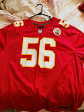 Kansas City Chiefs George Karlaftis #56 NFL Football Jersey Red White Yellow picture