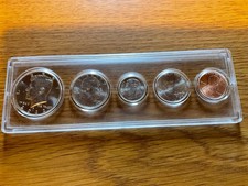 2022  Mint Set, Birth Set in New Holder; 5 BU/MS Coins; Half Dollar - Cent picture