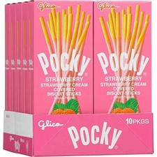 POCKY STRAWBERRY 10CT 1.41OZ picture