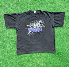 Vintage 1990s Black Highlander 100th Episode TV Show Promo Tee Size XXL picture