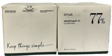 ANUA Heartleaf 77% Clear Pad 70 pads 160ml. USA. Exp 10/2026- 2 Pack picture