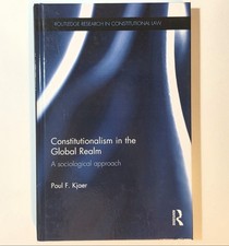 Constitutionalism in the Global Realm : A Sociological Approach First Edition  picture