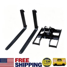 NEW 2026 Pallet Forklift Fork Attachment For 319 Mini Excavator  US picture