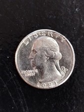Rare 1981 D Quarter Coin, Multiple Errors Filled D Mint Mark, picture