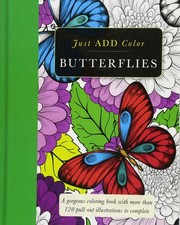 Butterflies: A Gorgeous Coloring Book With More Than 120 Pull-out Illustrati... picture