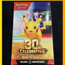 Pokemon 30th Anniversary Booster Bundle New Sealed Ships 10/02 🟡⚪️ picture