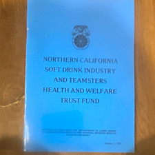 VTG.   Northern California Soft Drink Industry & Teamsters Health Booklet 1975 picture