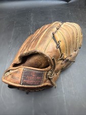 Vtg Nokona 10” Baseball Glove Don Mossi Model DM2 Genuine Cowhide Leather USA picture