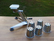 Saladmaster Vintage Five Star Food Processor Chopper Shredder Slicer 5 Cones picture