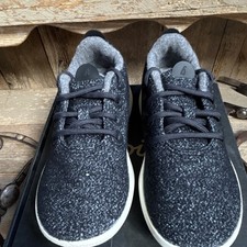 Allbirds Wool Runner Mizz Women’s Wool Low Top Lace-Up Sneakers Gray/Black New picture